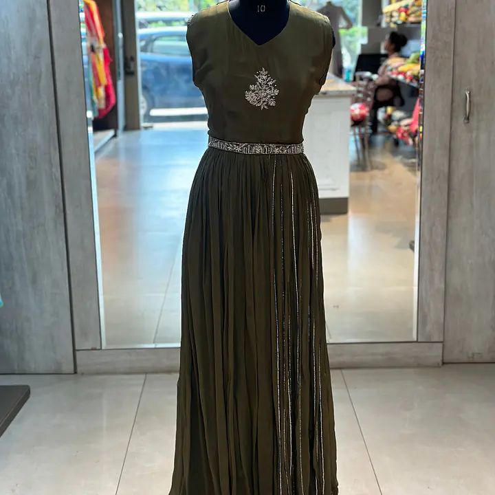 LONG GOWN WITH SHORT JACKET