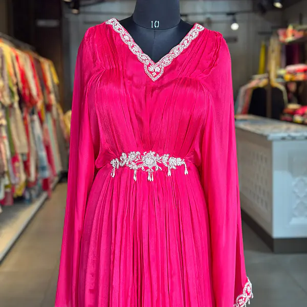 KAFTAN GOWN IN HANDWORK - 38