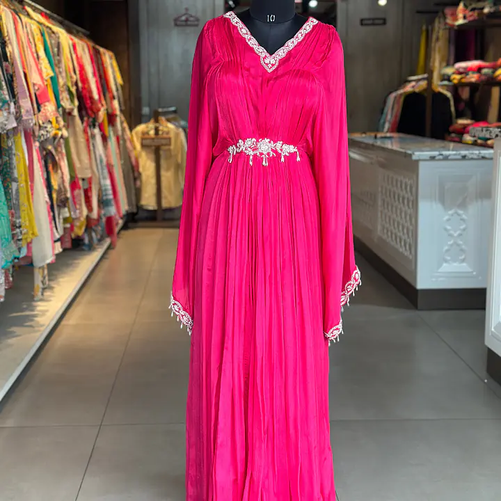 KAFTAN GOWN IN HANDWORK - 42