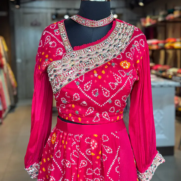 BHANDEJ LEHNGA SET - 40