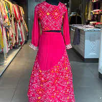 BHANDEJ LEHNGA SET