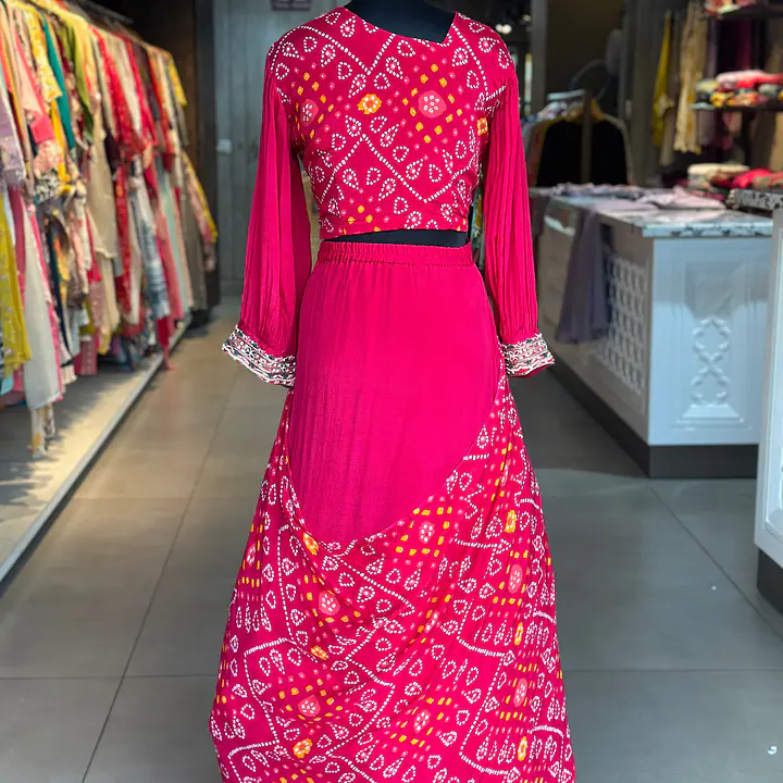 BHANDEJ LEHNGA SET