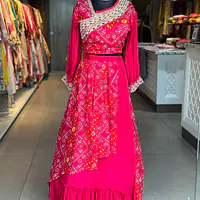 BHANDEJ LEHNGA SET