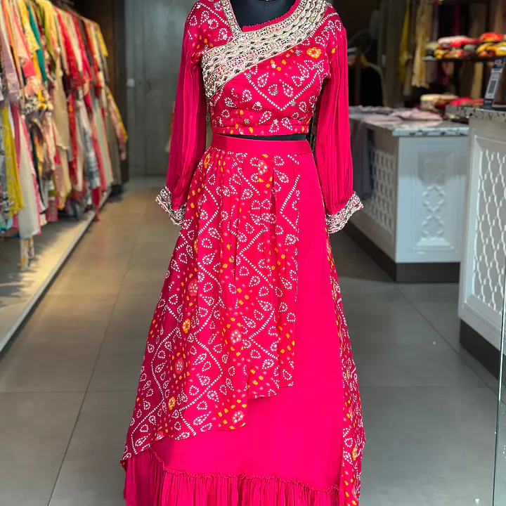 BHANDEJ LEHNGA SET