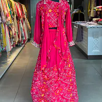 BHANDEJ LEHNGA SET