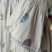 ONE PIECE EMBROIDERED GOWN