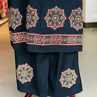 AJRAKH HANDBLOCK KURTA SET - 42