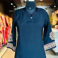 AJRAKH HANDBLOCK KURTA SET - 44