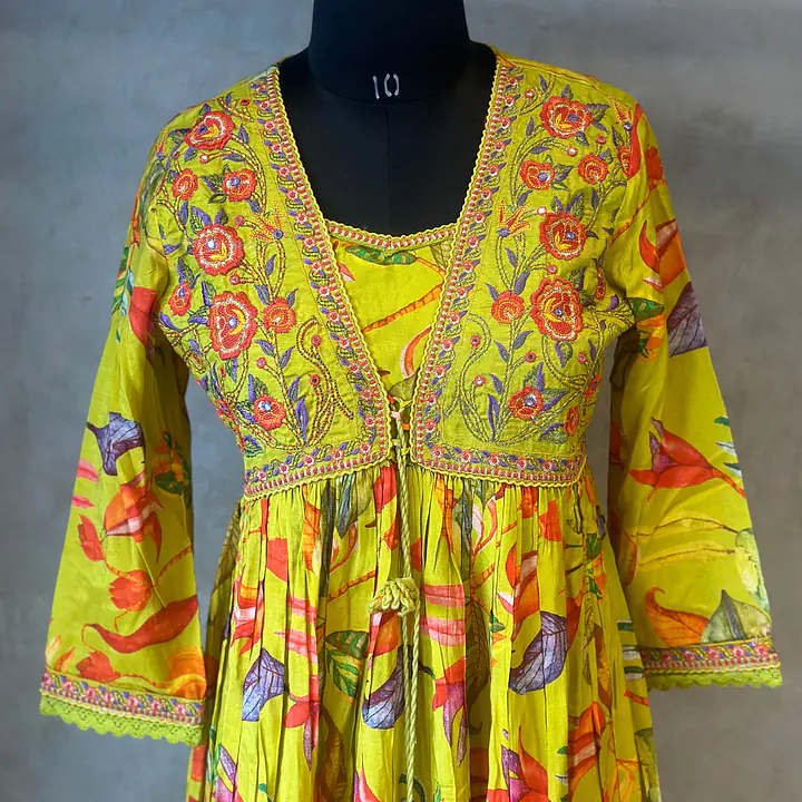 FLORAL THREE PIECES SUIT SET - 42