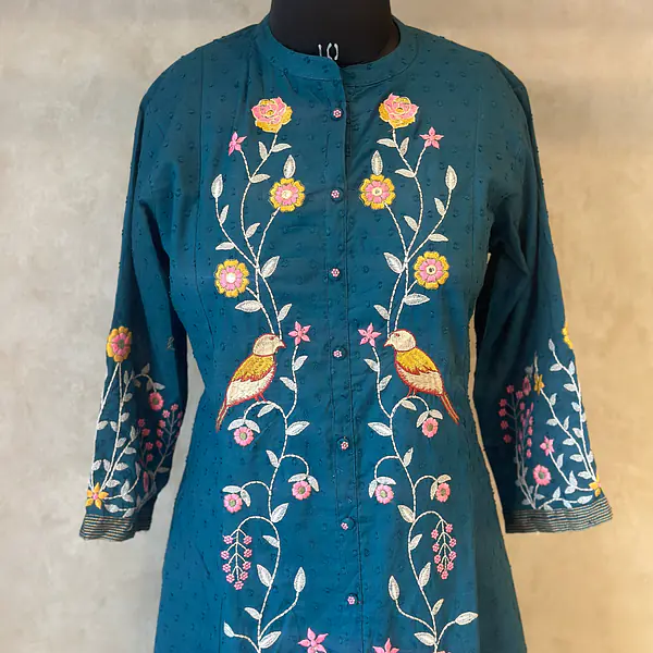 EMBROIDERED TWO PIECES SET - 38