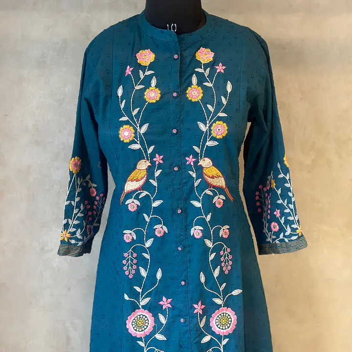 EMBROIDERED TWO PIECES SET - 42