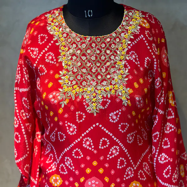 BHANDEJ KAFTAN SET - 40