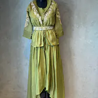 INDO-FUSION JACKET SKIRT SET - 38