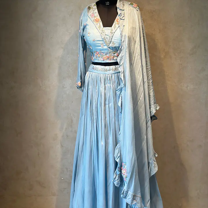 INDO-FUSION LEHNGA SET