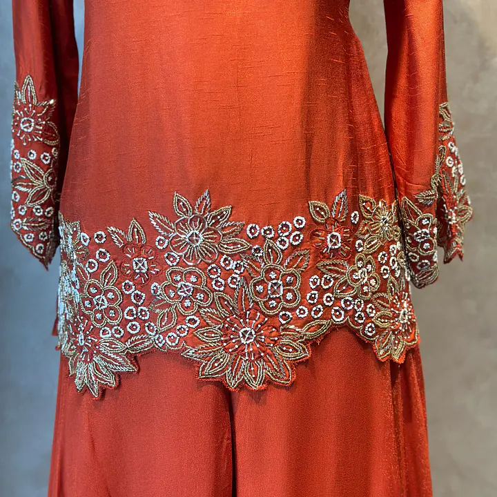 BEAUTIFUL INDO-FUSION PLAZO SET - 40