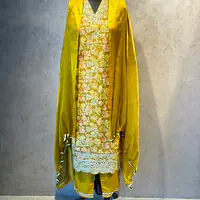 THREE PIECE STRAIGHT SUIT SET - 38