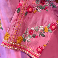 HAND EMBROIDERED SUIT SET - 40