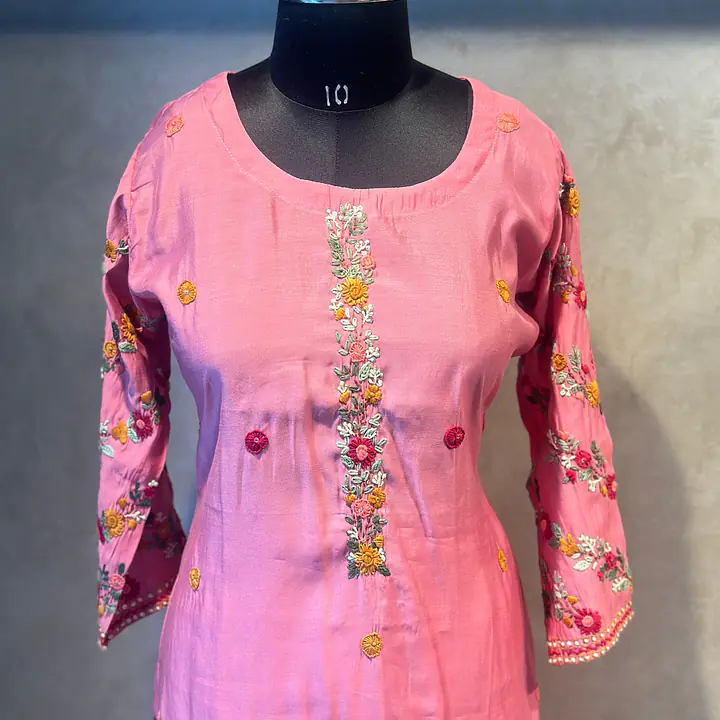 HAND EMBROIDERED SUIT SET - 42