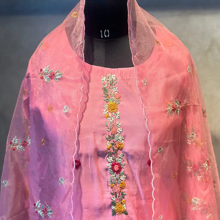 HAND EMBROIDERED SUIT SET - 44