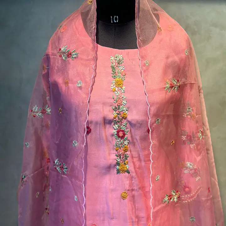 HAND EMBROIDERED SUIT SET