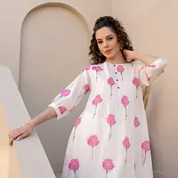 TRENDY MUL COTTON SET - 40 - Pink