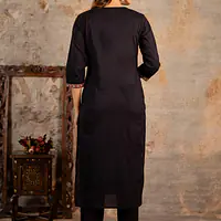 AJRAKH PRINT SUIT SET
