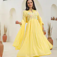 BEAUTIFUL MUL COTTON EMBROIDERED SUIT SET