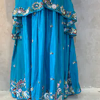 INDO-FUSION PEPLUM LEHNGA SET