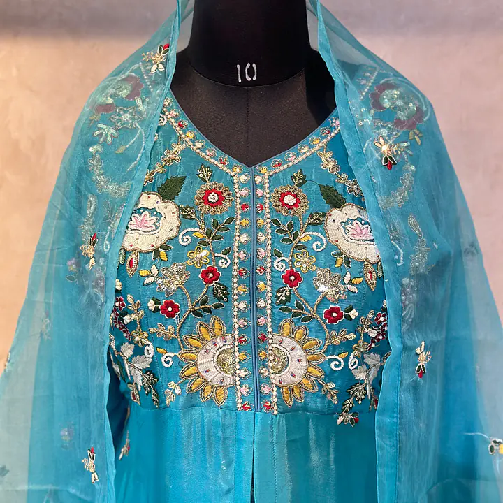 INDO-FUSION PEPLUM LEHNGA SET