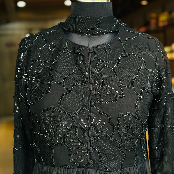 HANDWORK LONG GOWN