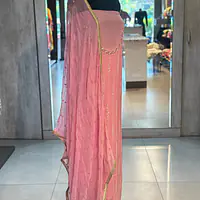 PURE ORGANZA HANDWORK SUIT SET