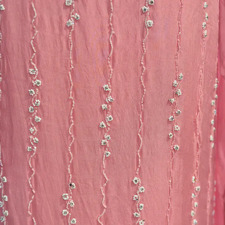 PURE ORGANZA HANDWORK SUIT SET
