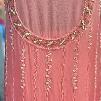 PURE ORGANZA HANDWORK SUIT SET