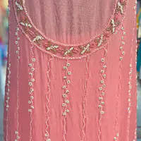 PURE ORGANZA HANDWORK SUIT SET