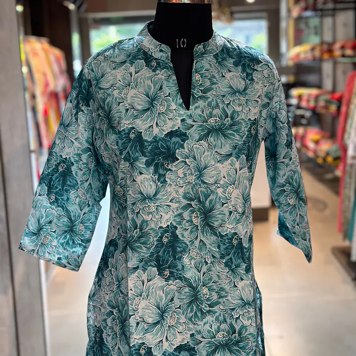 COTTON SHORT KURTI - 38