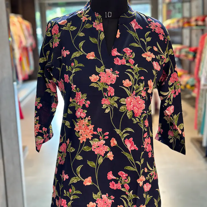 COTTON SHORT KURTI - 36