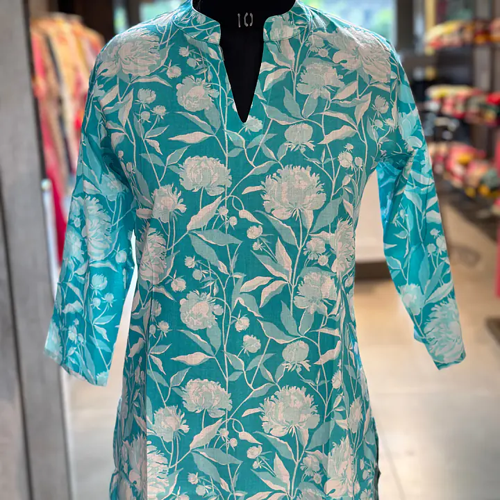 COTTON  SHORT KURTI - 36