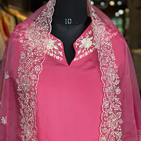 EMBROIDERED SUIT SET