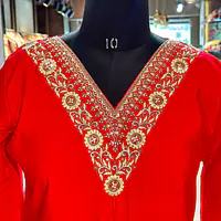 BANARASI STRAIGHT SUIT SET - 44