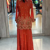 PURE CHINON HANDWORK CO-ORD SET - 40