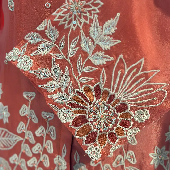 PURE CHINON HANDWORK CO-ORD SET