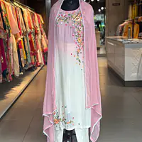 HAND EMBROIDERED STRAIGHT SUIT SET