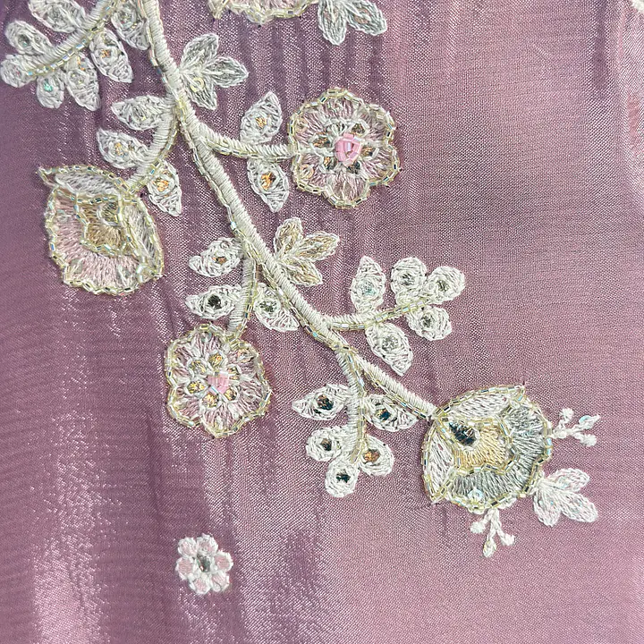 PURE CHINON HANDWORK CO-ORD SET