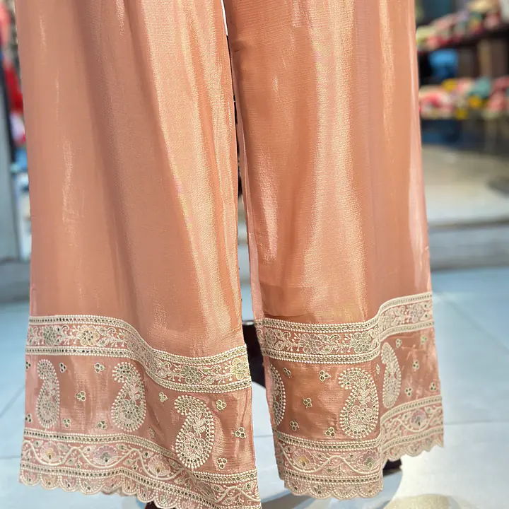 PURE CHINON HANDWORK CO-ORD SET