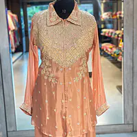 PURE CHINON HANDWORK CO-ORD SET