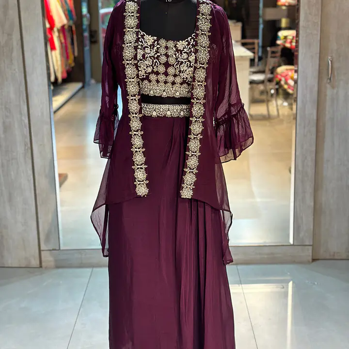 INDO FUSION THREE PIECE HANDWORK SET - 38