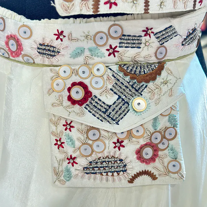 INDO-FUSION ZARDOSI HANDWORK JACKET SET