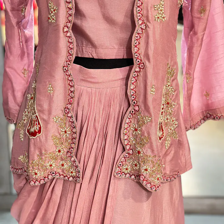 INDO-WESTERN JACKET SET