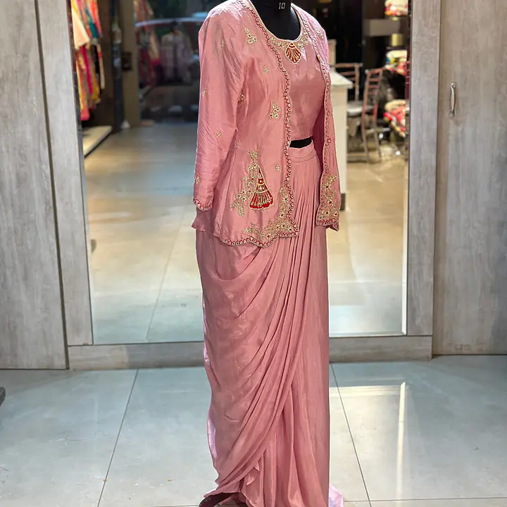 INDO-WESTERN JACKET SET
