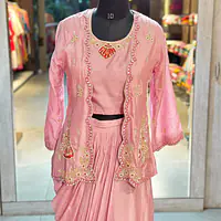 INDO-WESTERN JACKET SET